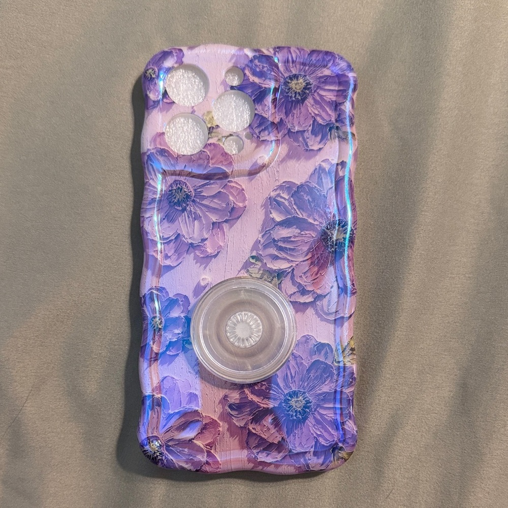 Floral Purple Phone Case